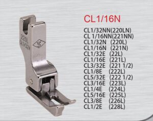 Лапка CL5/16E NINGBO (7.94 mm)