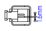 Лапка 22637656 JUKI (1/8-3.18 mm)