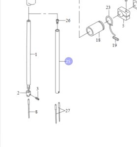 Голководій 10771103 JUKI (NEEDLE 134-35 #140)