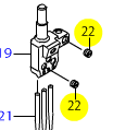 Гвинт SM8030350TP JUKI (M3 L=2.5)