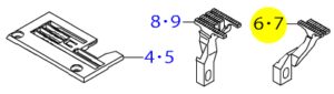 Зубці 40058582 JUKI (3.2-4.0 mm)