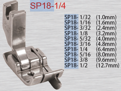 Лапка SP-18 NINGBO (3/32-2.38 mm)