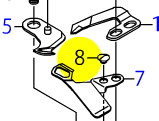 Гвинт SS2060210SP JUKI (3/32-56 L=2.3)