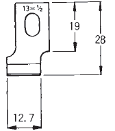 Ніж прорубки B2745771L00 NINGBO (1/2-12.70 mm)