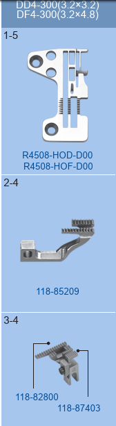 Пластина голкова R4505J6ED00 (R4505J0ED00) JUKI (4.0 mm)