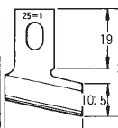 Ніж прорубки 40219013 Jack (1*1/4-31.75 mm)