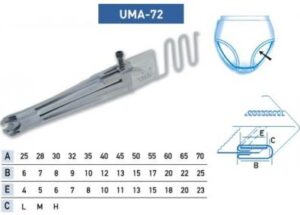 Пристрій малої механізації UMA-72 (25-6-4 mm)