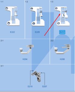 Пластина голкова E217 NINGBO (3.2 mm)