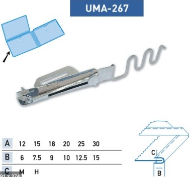 Пристрій малої механізації UMA-267 (35-17.5 mm) Н