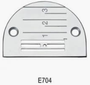 Пластина голкова E704 NINGBO