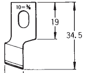 Ніж прорубки B2702047F00 Strong (1/4-6.35 mm)