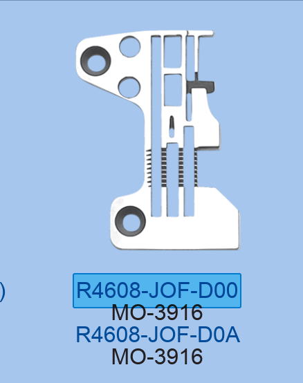 Пластина голкова R4608-J0F-D00 Strong (3.2 mm)