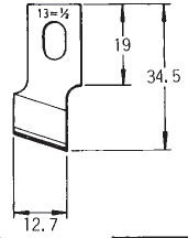 Ніж прорубки 40219009 Jack (1/2-12.70 mm)