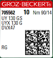 Голка UY 130 GS/UOX130 G 90 