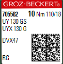 Голка UY 130 GS/UOX130 G 110 