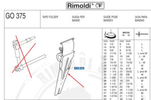 Пристрій малої механізації  GO 375 Rimoldi (24-12 mm) (UMA-25)