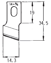 Ніж прорубки 71CL Strong (9/16-14.29 mm)