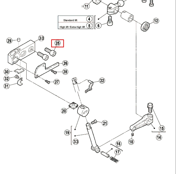 Гвинт 207S11026 Jack