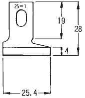 Ніж прорубки B2745771Q00 JUKI (1-25.4 mm)