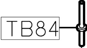 Шпилька TB84 Siruba