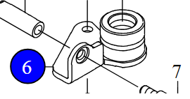 Притискний механізм 26000950 (B20313720A0) JUKI