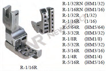Лапка R-1/16R NINGBO (1.59 mm)
