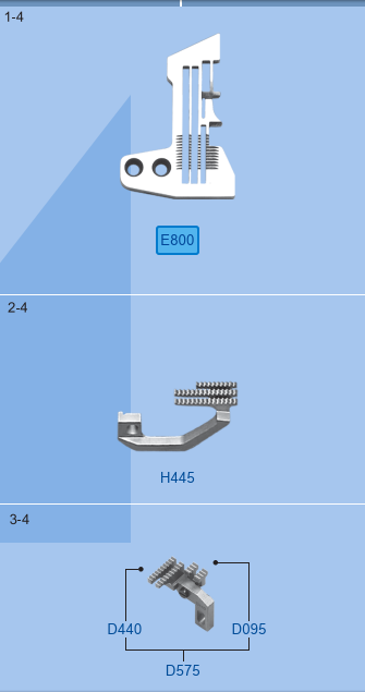 Пластина голкова E800 New Reach (4 mm)