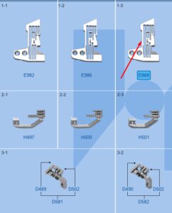 Пластина голкова E868 NINGBO (4.8 mm)