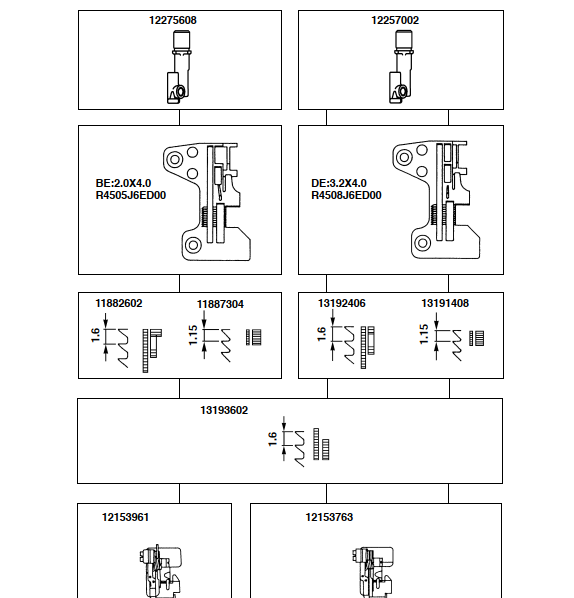 Пластина голкова R4508J6ED00 JUKI (4.0 mm)