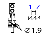 Зубці 22630602 JUKI (1/4-6.35 mm)