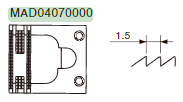 Зубці MAD04070000 JUKI