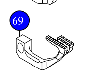 Зубці 13193602 JUKI