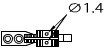 Зубці 22635304 JUKI (3/16-4.76 mm)