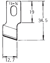 Ніж прорубки 84084 Durkopp (1/2-12.70 mm)