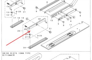 Стійка лапки 40008646 JUKI (120 mm)