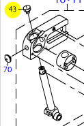 Гвинт SS6090410TP JUKI (9/64-40 L= 3.5)