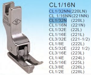 Лапка 811301 Jack (1/32-0.79 mm) (CL1/32N)