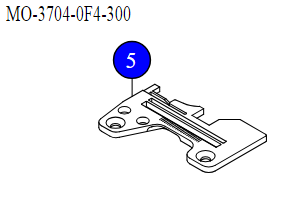 Пластина голкова R4200J0FD00 (R4200J6FD00) Juki