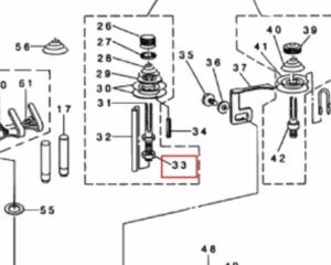 Гайка 409S16008 Jack (1/4-24)