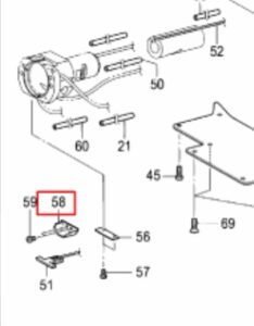 Тримач гніту 41711012 Jack