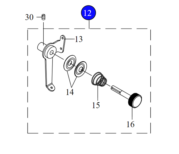 Регулятор нитки 40264681 Juki