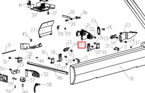 Нитконаправник в зборі 40601010 Jack