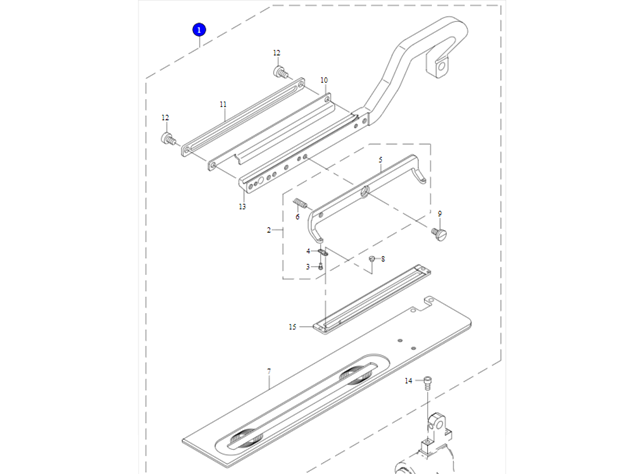 Комплект змінних запчастин 40067165 JUKI (120 mm) (SET)