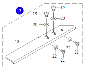 Кронштейн в зборі 40099374 Juki