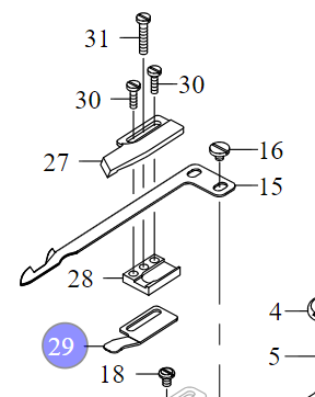 Рамка 40086279 JUKI