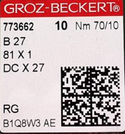 Голка B27/81X1/DCX27/DCX1 70