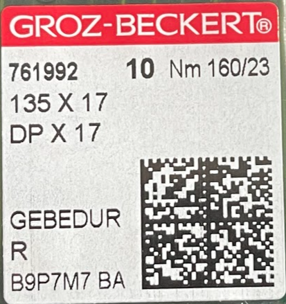 Голка 135X17/DPX17 GEBEDUR 160