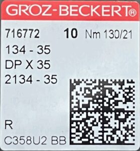 Голка 134-35/2134-35/DPX35 130 