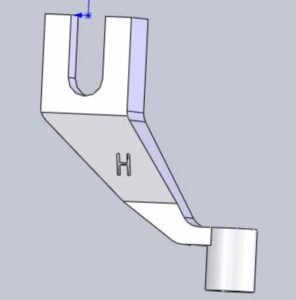 Лапка 41716003 Jack (Ø-3 mm) (V-4.5 mm) H